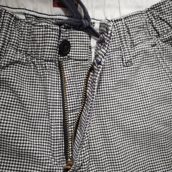 Levi's XX Chino EZ Black & White Check Taper Leg Stretch Size Small Pants - Picture 12 of 16